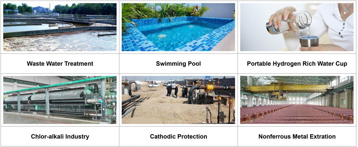 titanium electrode  application